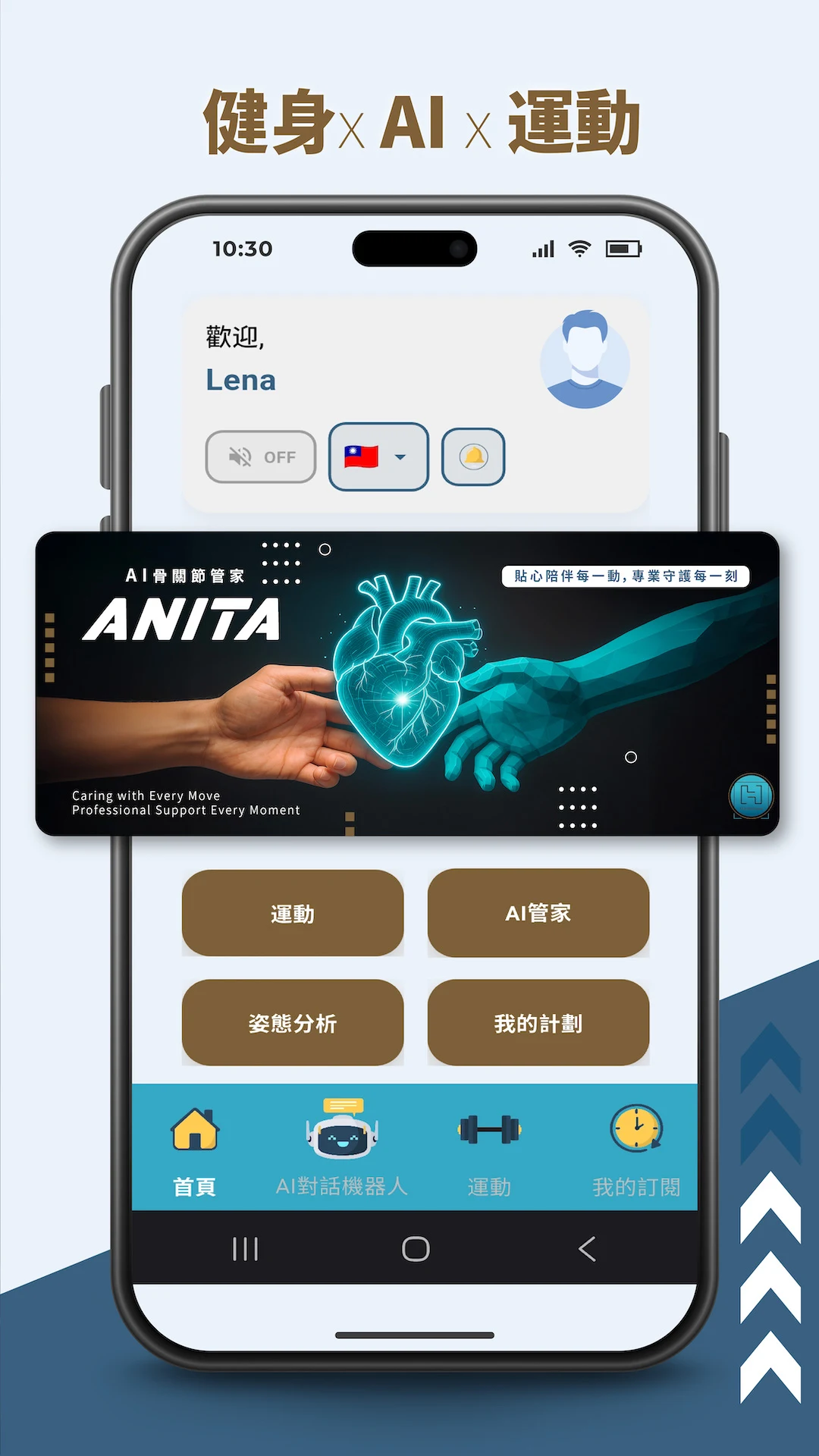 Anita HoloCare 首頁